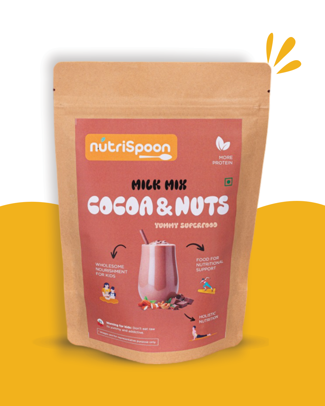 Cocoa & Nut Powder Milk Mix
