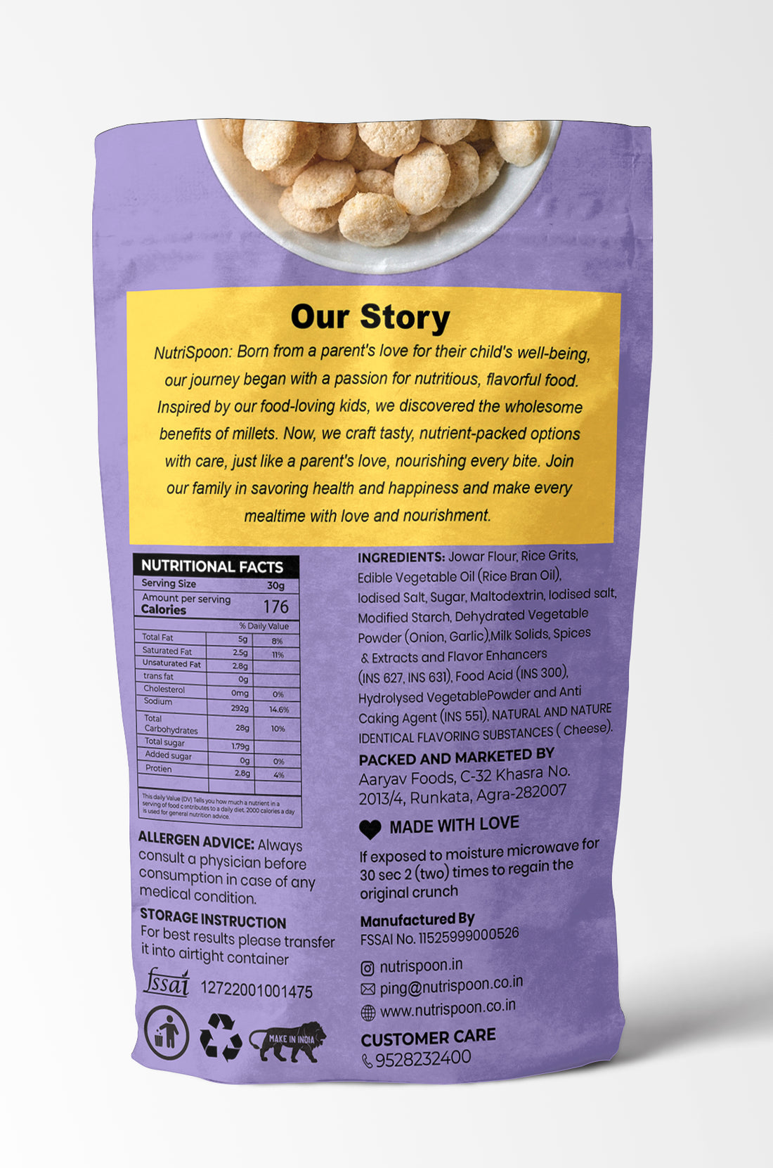 Jowar Salted Puff